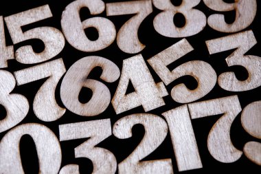 Sayıların arka plan. Sıfırdan dokuza. Numaraları ile arka plan. Numaraları doku.