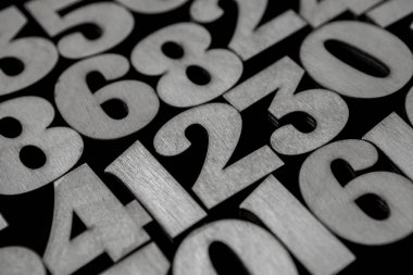 Sayıların arka plan. Sıfırdan dokuza. Numaraları ile arka plan. Numaraları doku.