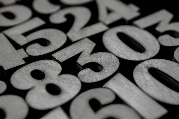 Sfondo Numeri Zero Nove Sfondo Con Numeri Struttura Dei Numeri — Foto Stock