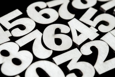 Sayıların arka plan. Sıfırdan dokuza. Numaraları ile arka plan. Numaraları doku