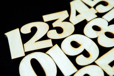 Sayıların arka plan. Sıfırdan dokuza. Numaraları ile arka plan. Numaraları doku
