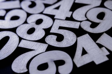 Sayıların arka plan. Sıfırdan dokuza. Numaraları ile arka plan. Numaraları doku