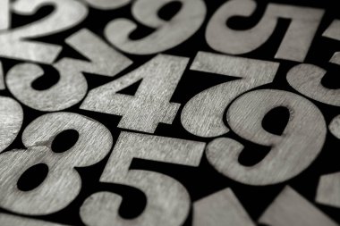 Sayıların arka plan. Sıfırdan dokuza. Numaraları ile arka plan. Numaraları doku