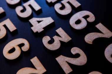 Sayıların arka plan. Sıfırdan dokuza. Numaraları ile arka plan. Numaraları doku