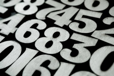 Sayıların arka plan. Sıfırdan dokuza. Numaraları ile arka plan. Numaraları doku