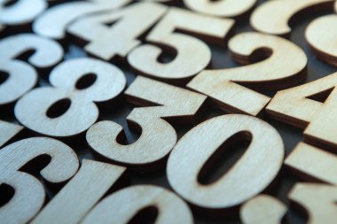 Sayıların arka plan. Sıfırdan dokuza. Numaraları ile arka plan. Numaraları doku