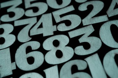 Sayıların arka plan. Sıfırdan dokuza. Numaraları ile arka plan. Numaraları doku