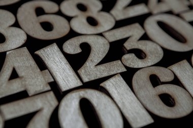 Sayıların arka plan. Sıfırdan dokuza. Numaraları ile arka plan. Numaraları doku