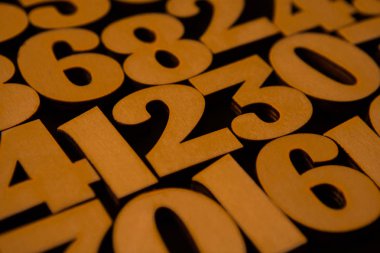 Sayıların arka plan. Sıfırdan dokuza. Numaraları ile arka plan. Numaraları doku