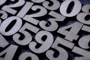 Sayıların arka plan. Sıfırdan dokuza. Numaraları ile arka plan. Numaraları doku