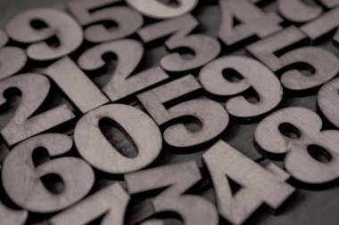 Sayıların arka plan. Sıfırdan dokuza. Numaraları ile arka plan. Numaraları doku