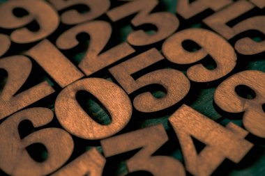 Sayıların arka plan. Sıfırdan dokuza. Numaraları ile arka plan. Numaraları doku