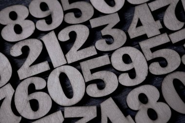 Sayıların arka plan. Sıfırdan dokuza. Numaraları ile arka plan. Numaraları doku