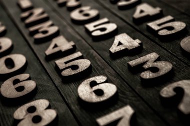 Sayıların arka plan. Sıfırdan dokuza. Numaraları ile arka plan. Numaraları doku