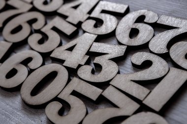 Sayıların arka plan. Sıfırdan dokuza. Numaraları ile arka plan. Numaraları doku