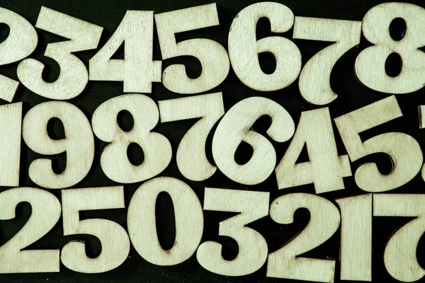 Background Numbers Zero Nine Background Numbers Numbers Texture — Stock Photo, Image