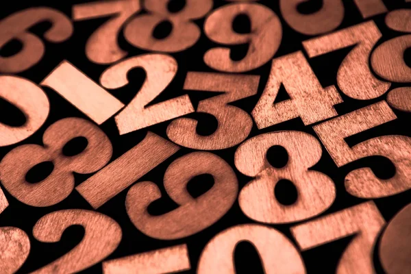 Sfondo Numeri Zero Nove Sfondo Con Numeri Struttura Dei Numeri — Foto Stock