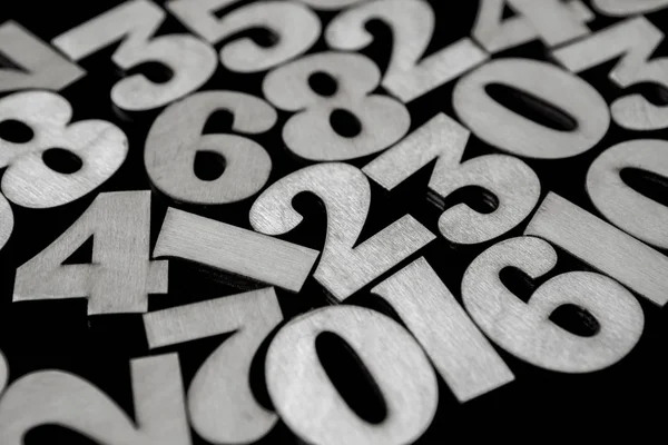 Sfondo Numeri Zero Nove Sfondo Con Numeri Struttura Dei Numeri — Foto Stock