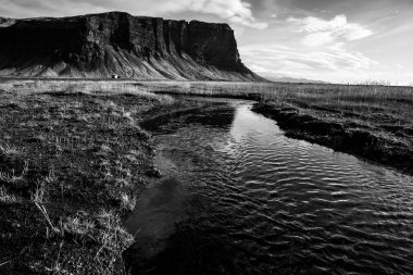 İzlanda 'nın güzel manzarası.