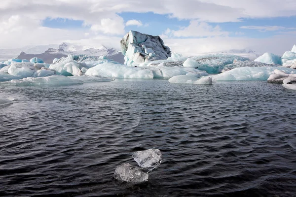 Ghiacciai Islandesi Nella Famosa Laguna Dei Ghiacciai Bella Immagine Del — Foto Stock