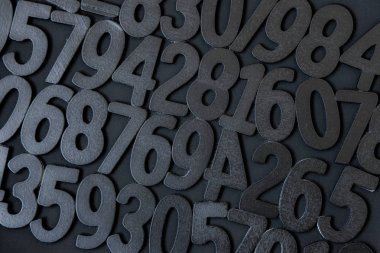 Sayıların arka plan. sıfırdan dokuza. Numaraları ile arka plan. Numaraları doku. Matematik kavramı