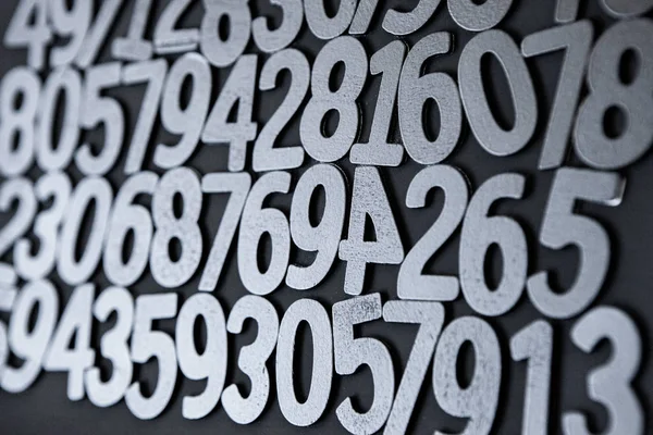 Antecedentes Cero Nueve Fondo Con Números Textura Números Concepto Matemático —  Fotos de Stock