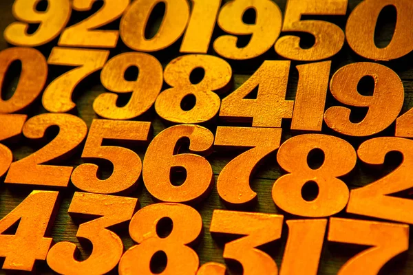 Sfondo Numeri Zero Nove Sfondo Con Numeri Numeri Consistenza Concetto — Foto Stock