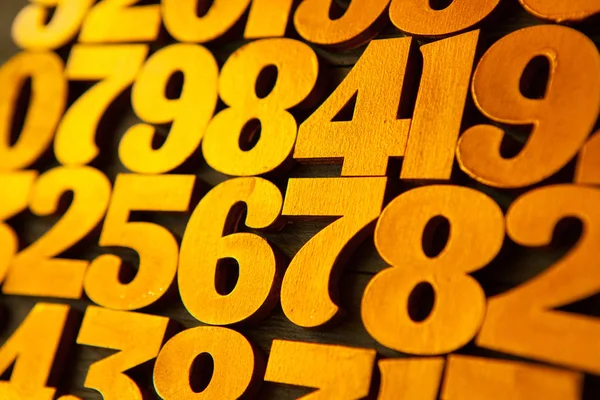 Background Numbers Zero Nine Background Numbers Numbers Texture Mathematics Concept — Stock Photo, Image