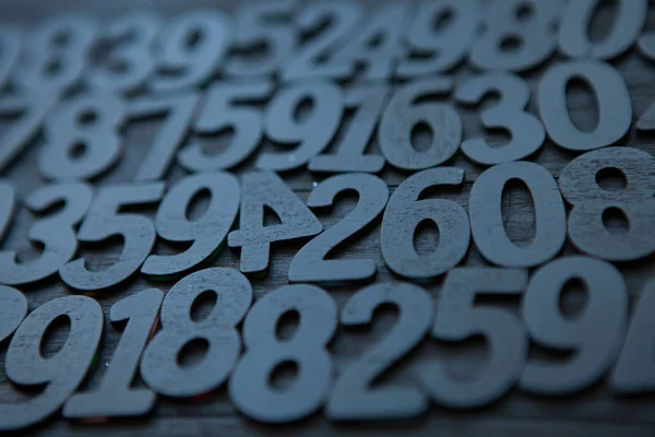 Sfondo Numeri Zero Nove Sfondo Con Numeri Numeri Consistenza Concetto — Foto Stock