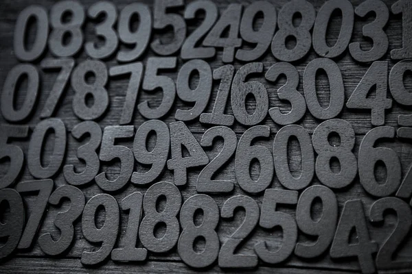 Background Numbers Zero Nine Background Numbers Numbers Texture Mathematics Concept — Stock Photo, Image