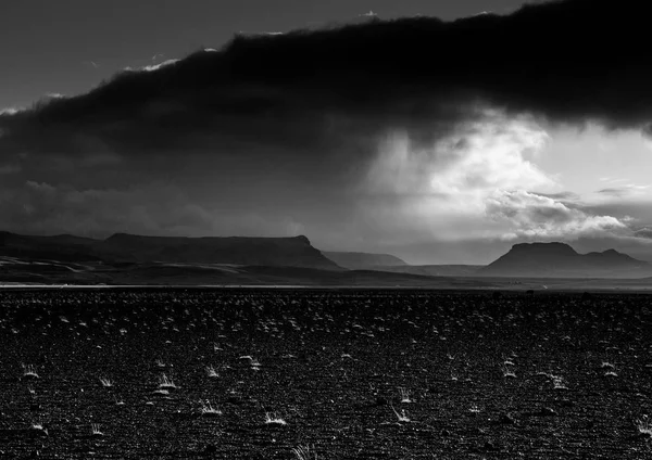 Paisaje Dramático Islandia Belleza Fondo Concepto Naturaleza Impresionante Panorama Otoñal — Foto de Stock