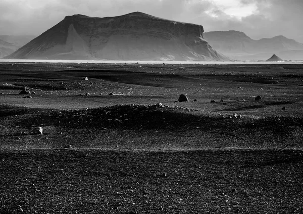 Dramatische Landschaft Von Island Schönheit Der Natur Konzept Hintergrund Beeindruckendes — Stockfoto