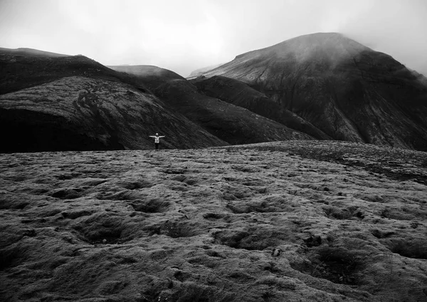 Paisagem Dramática Islândia Beleza Natureza Fundo Conceito Panorama Outono Impressionante — Fotografia de Stock