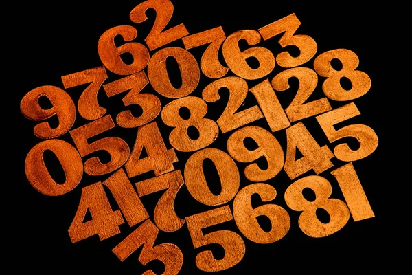 Background Numbers Zero Nine Background Numbers Numbers Texture Mathematics Concept — Stock Photo, Image