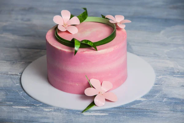 Свежие Сладкие Десертные Торты — стоковое фото