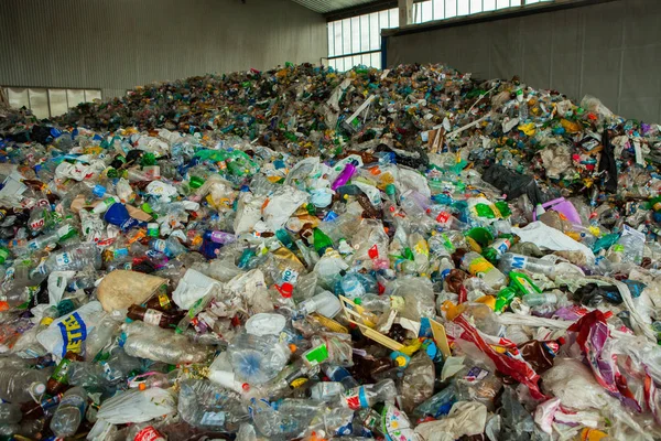 Kiszyniów Mołdawia Maja 2019 Centrum Recyklingu Śmieci Kiszyniowie Mołdawia Oddzielne — Zdjęcie stockowe