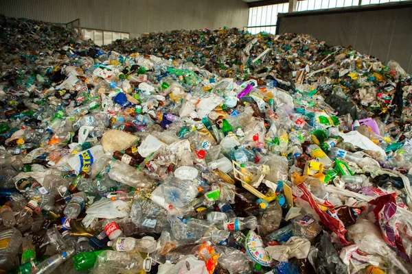 Kiszyniów Mołdawia Maja 2019 Centrum Recyklingu Śmieci Kiszyniowie Mołdawia Oddzielne — Zdjęcie stockowe