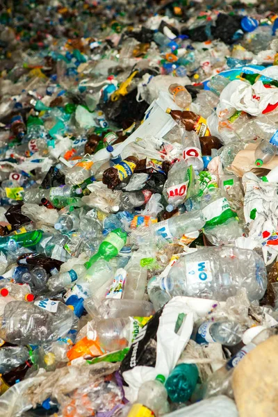 Kiszyniów Mołdawia Maja 2019 Centrum Recyklingu Śmieci Kiszyniowie Mołdawia Oddzielne — Zdjęcie stockowe