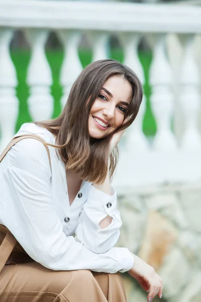 Schöne Frau Gesicht Porträt Schönheit Hautpflege Konzept Mode Schönheitsmodelschönheit Porträt — Stockfoto