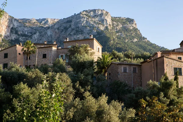 Deia Tradizionale Villaggio Pietra Maiorca Tramuntana Montagna Baleari Spagna Bellissimo — Foto Stock