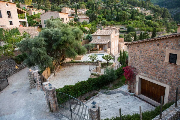 Deia Tradizionale Villaggio Pietra Maiorca Tramuntana Montagna Baleari Spagna Bellissimo — Foto Stock