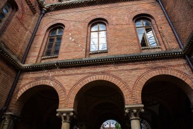 Chernivtsii,Ukrayna 16 Ağustos 2019: Chernivtsi Ulusal Üniversitesi Batı Ukrayna'nın Chernivtsi şehrinde bir devlet üniversitesidir.