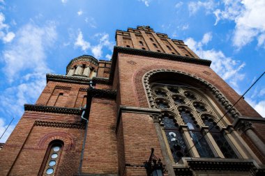 Chernivtsii,Ukrayna 16 Ağustos 2019: Chernivtsi Ulusal Üniversitesi Batı Ukrayna'nın Chernivtsi şehrinde bir devlet üniversitesidir.