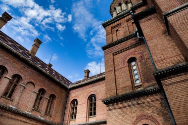 Chernivtsii,Ukrayna 16 Ağustos 2019: Chernivtsi Ulusal Üniversitesi Batı Ukrayna'nın Chernivtsi şehrinde bir devlet üniversitesidir.