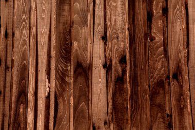 Koyu ahşap doku. Ahşap kahverengi doku. Arka plan eski panelleri. Retro ahşap masa. Rustik arka plan. Vintage renkli yüzey.