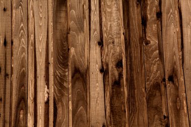 Koyu ahşap doku. Ahşap kahverengi doku. Arka plan eski panelleri. Retro ahşap masa. Rustik arka plan. Vintage renkli yüzey.