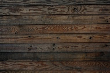 Koyu ahşap doku. Ahşap kahverengi doku. Arka plan eski panelleri. Retro ahşap masa. Rustik arka plan. Vintage renkli yüzey.