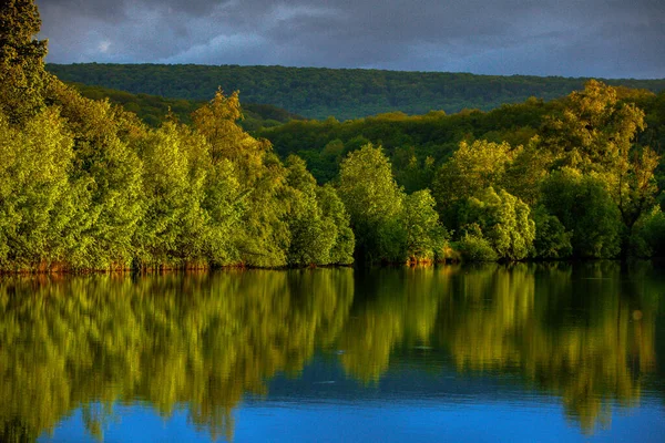 Прекрасный Летний Пейзаж Республике Молдова Зеленый Пейзаж Весна Природа Парк — стоковое фото