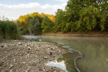 Moldova 'nın güneyindeki Valeni köyünde canlı renklerle çekilmiş geleneksel evler, yuvarlanan tepeler ve Doğu Avrupa' nın manzaralı kırsal manzaraları sergilenmektedir..