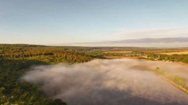 Moldova Cumhuriyeti 'ndeki manzara ve kırsal bölgelerin Hava Aracı Fotoğrafları